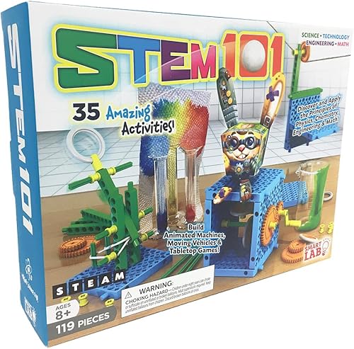 SmartLab Juguetes STEM 101 Science Lab con 35 increíbles actividades científicas