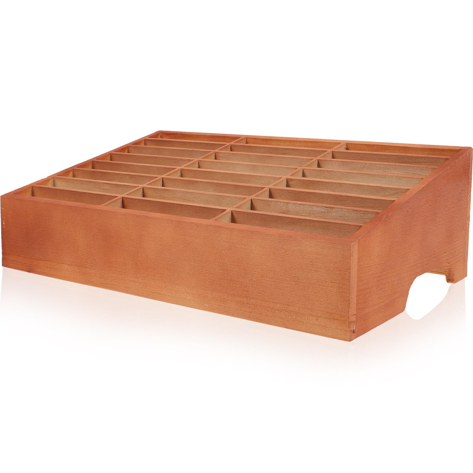 Organisateur de bureau en bois pour ranger votre téléphone et vos accessoires à la maison