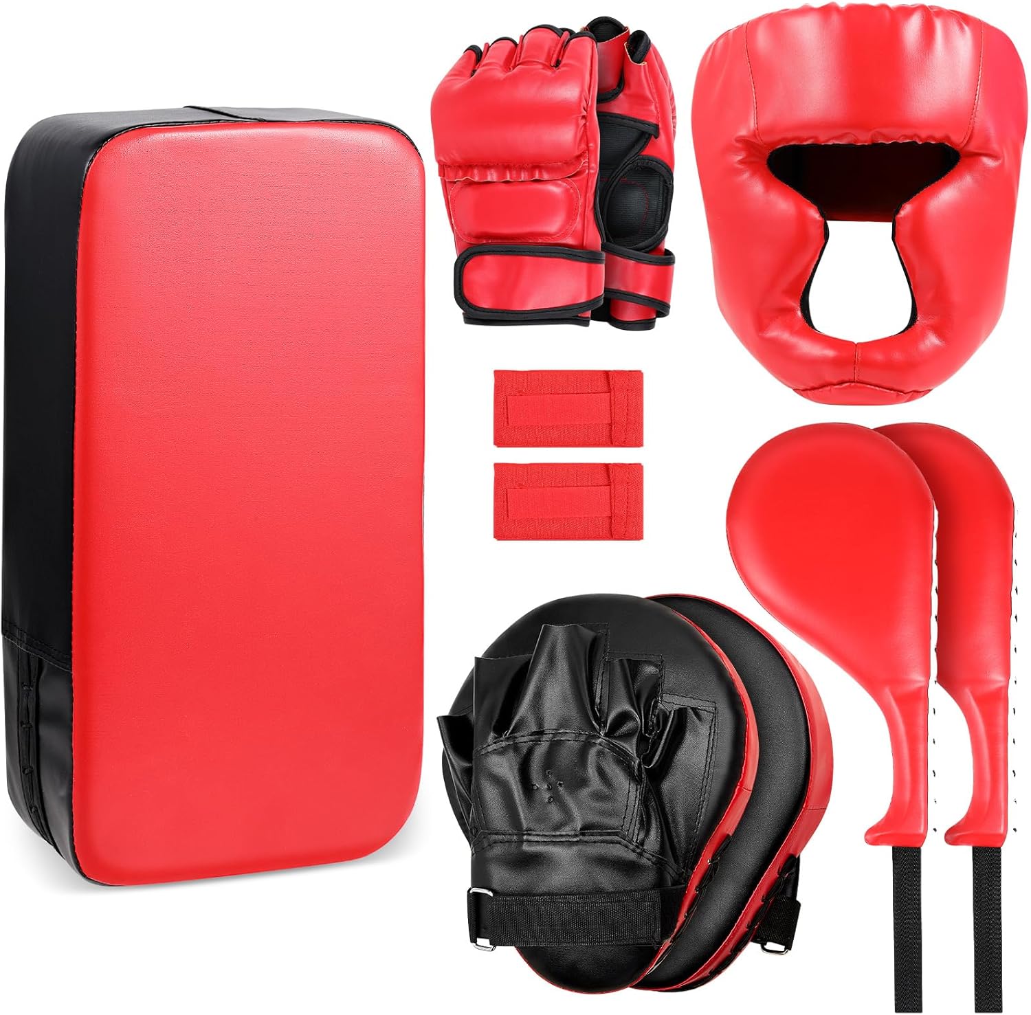 Punching Mitts Focus Pads And Gloves 10 In1 Punching Mitts Kick