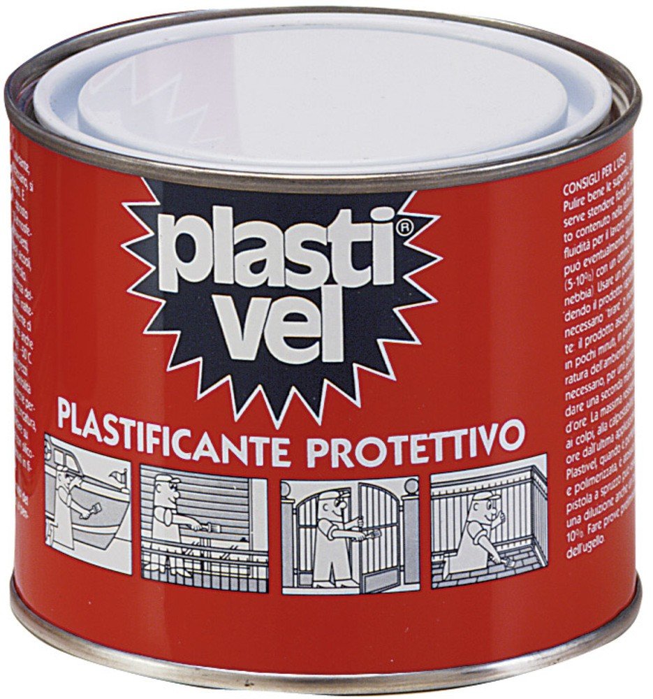 PLASTIVEL PLASTIFICANTE IMPERMEABILIZZANTE PROTETTIVO TRASPARENTE FLUIDO LATTA DA 2,5 L