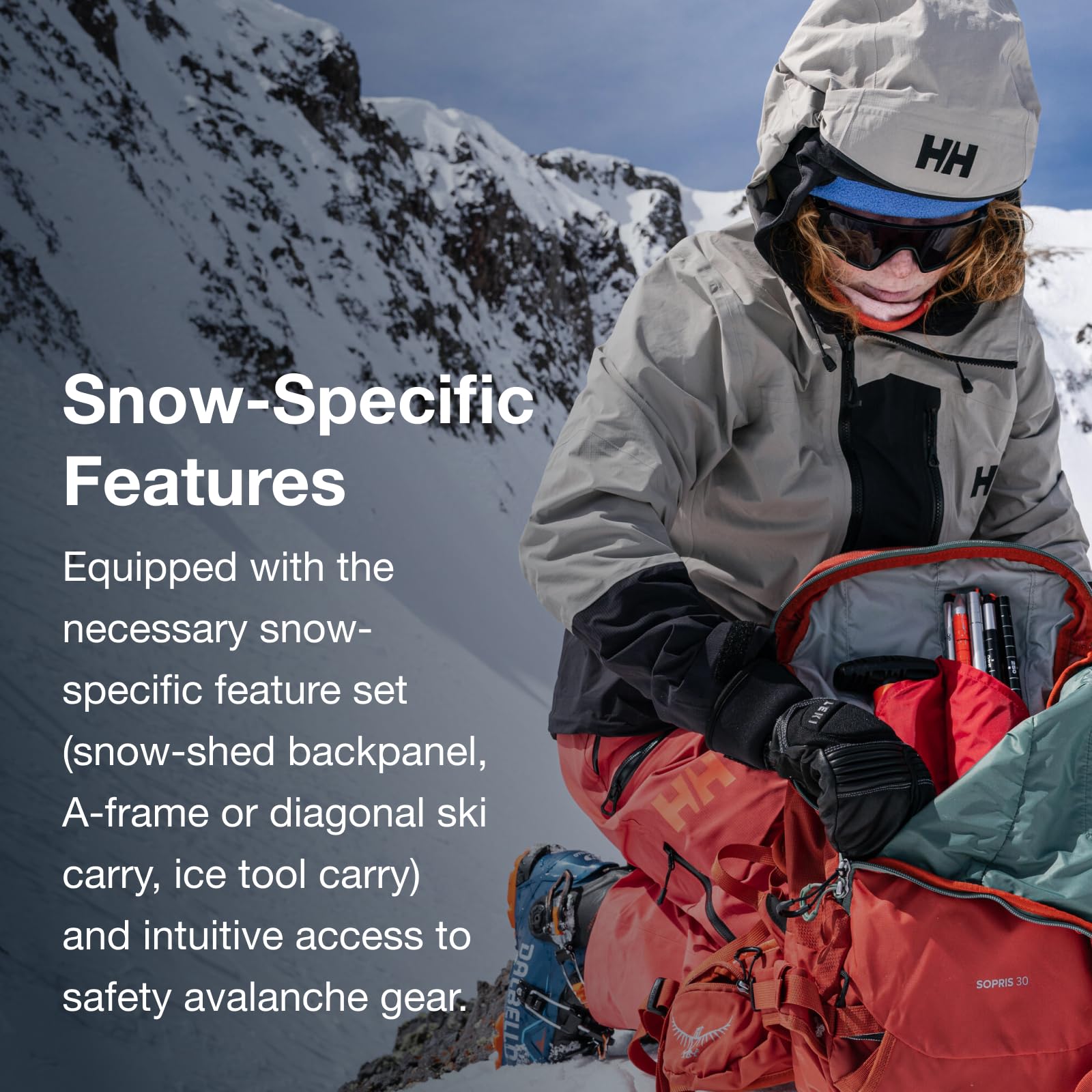 Osprey Sopris 20L Ski- und Snowboardrucksack
