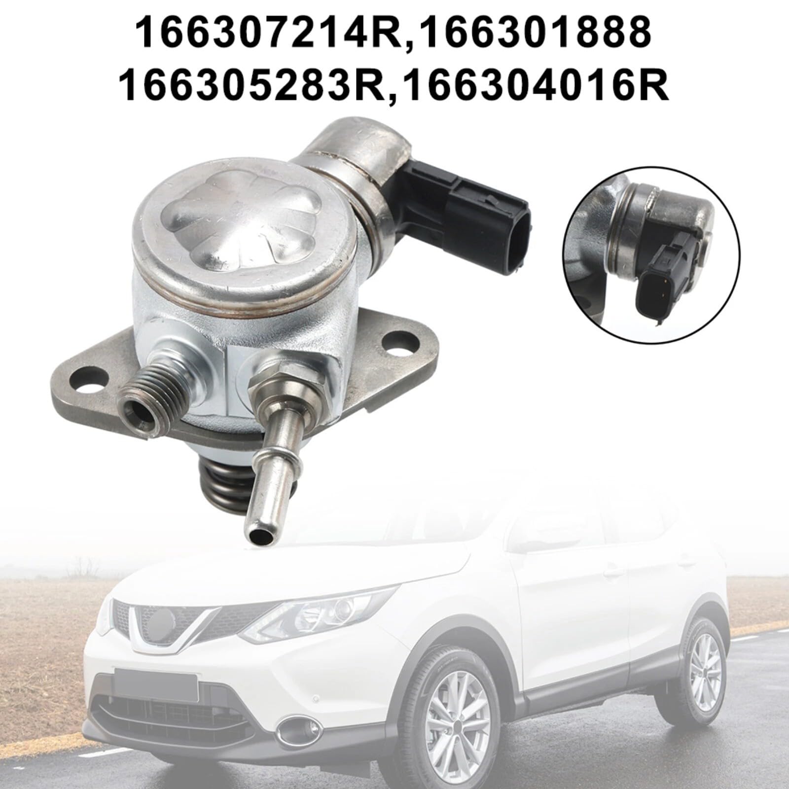 Bomba de combustible de alta presión compatible con RENAULT para CLIO IV, para MEGANE III/IV, para CAPTUR, para KADJAR, para KANGOO II, para DACIA Duster, Sandero, Logan, para NISSAN