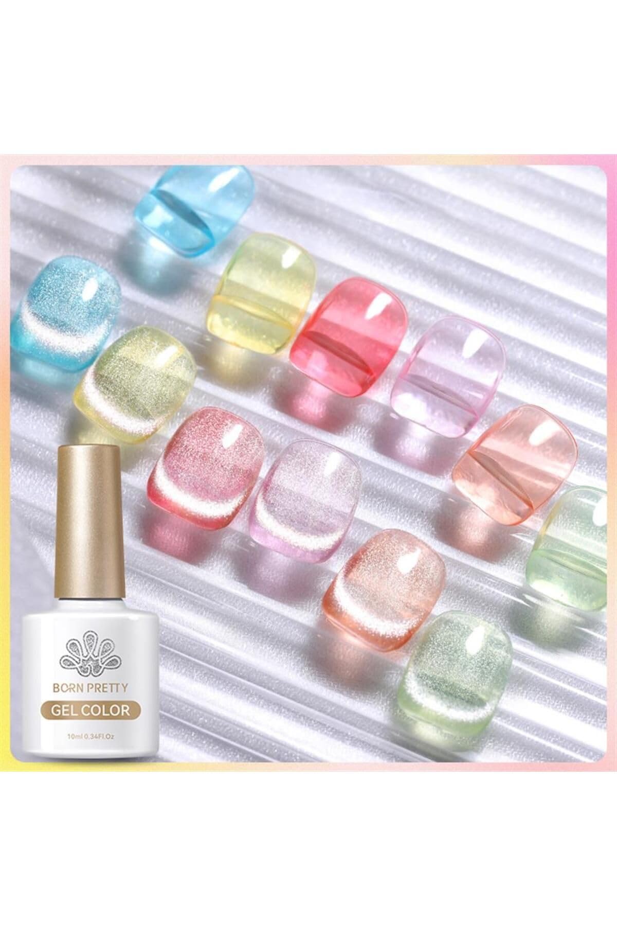 Born Pretty 10Ml Super Shine Sliver Kedi Gözü Manyetik Jel (56340) 4097