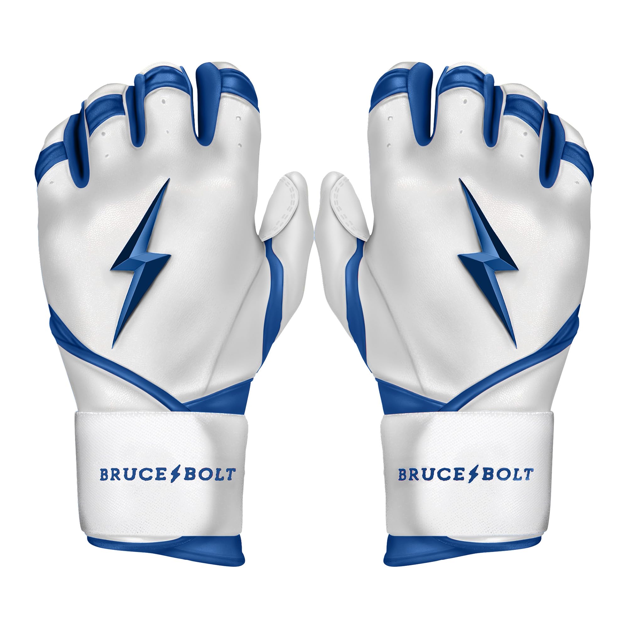 BRUCE BOLT Chrome Series Long Cuff Batting Gloves