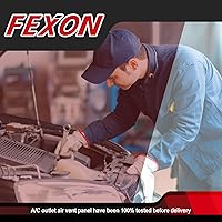 Vista 6 de FEXON Panel de ventilación de aire para salpicadero central A/C Compatible con Toyota Corolla 2008 2009 2010 2012 2013 Reemplaza 55663-02060