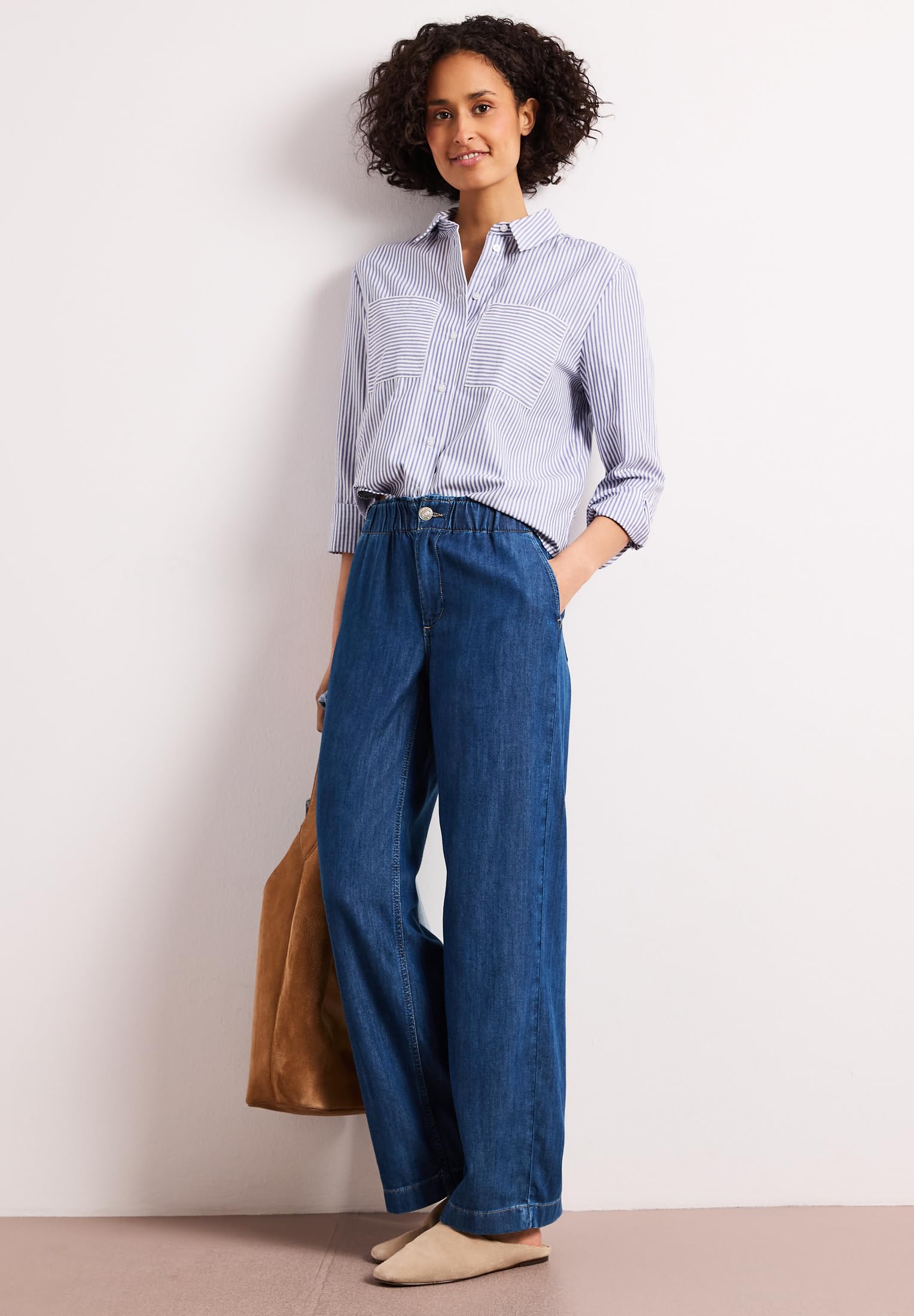 Street One Damen Wide Leg Jeans 3817255