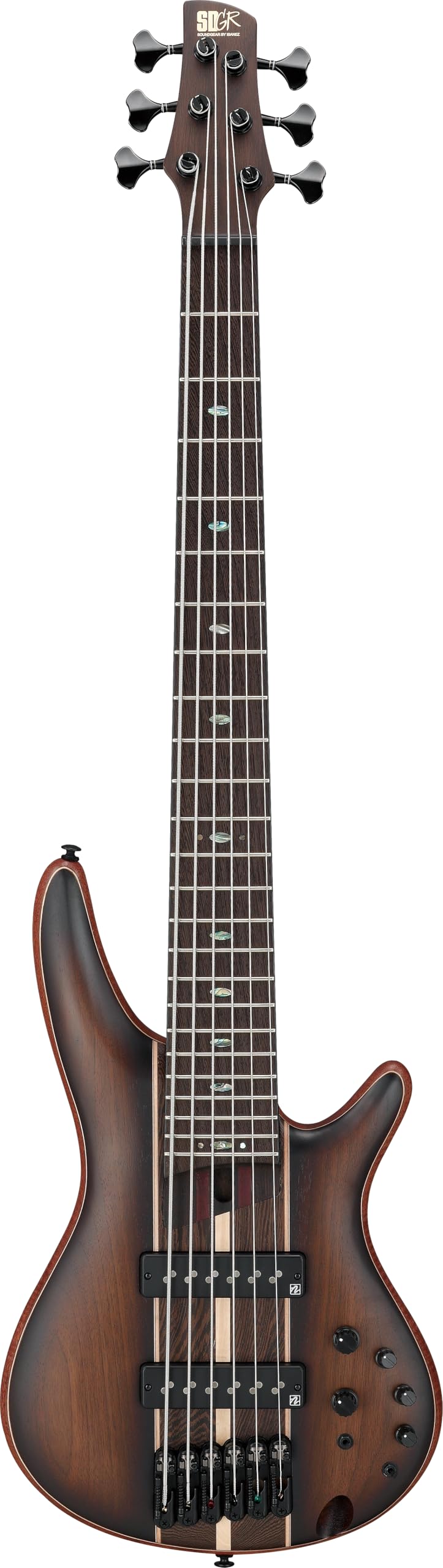 Amazon.com: Ibanez Premium SR1356B 6-string Bass Guitar - Dual