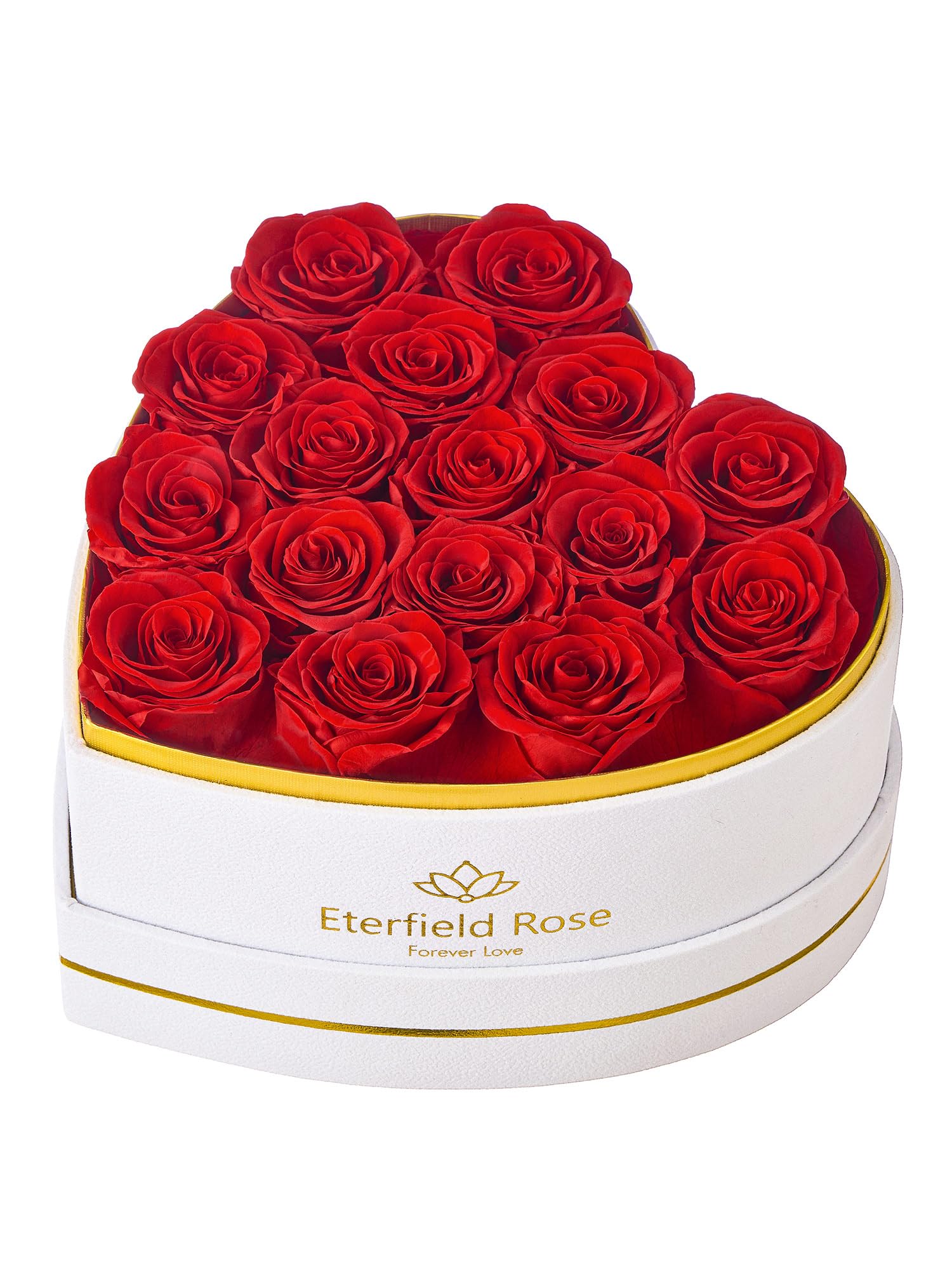Eterfield 16 Forever Flowers Heart Box