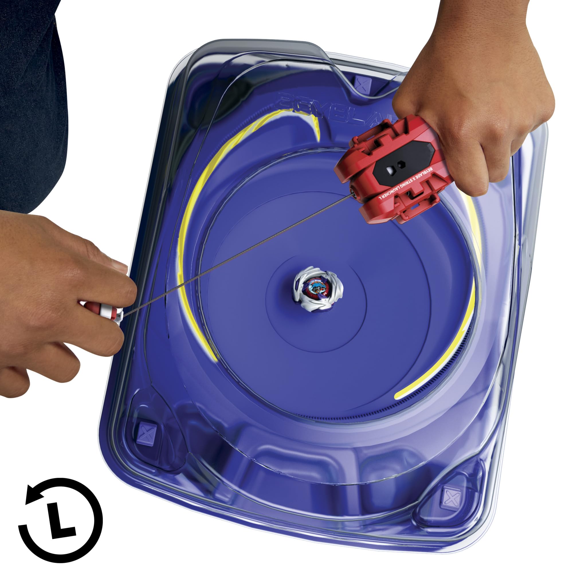 Takara Tomy Beyblade X Lanzador Cuerda Rotación Izquierda Top Ataque Juego Batalla 8 años