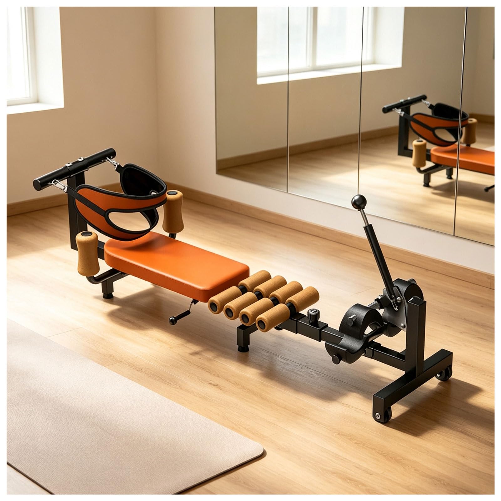 Table d'inversion avec traction cervicale pour soulager le dos