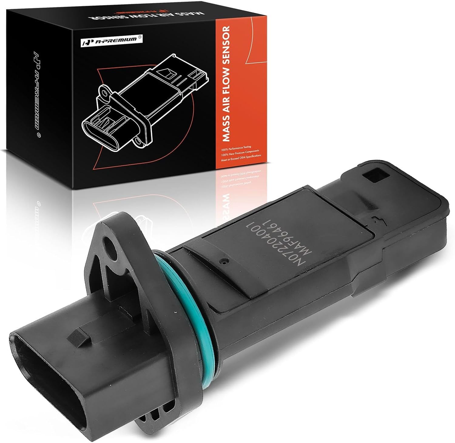 A-Premium Mass Air Flow Sensor Meter [5-Pins] Compatible with Audi TT 2001-2002, TT Quattro 2001-2002, L4 1.8L, Manual Transmission, Replace# 06A906461E