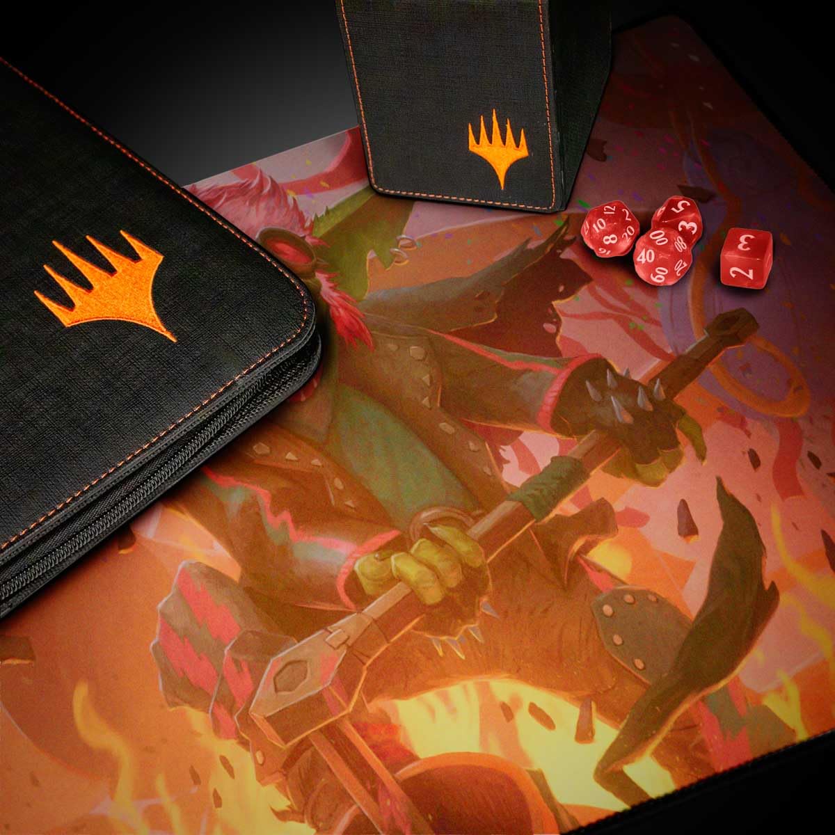 Ultra Pro Magic The Gathering 2025 - Set da gioco multiplanare Racer 7 senza bordi