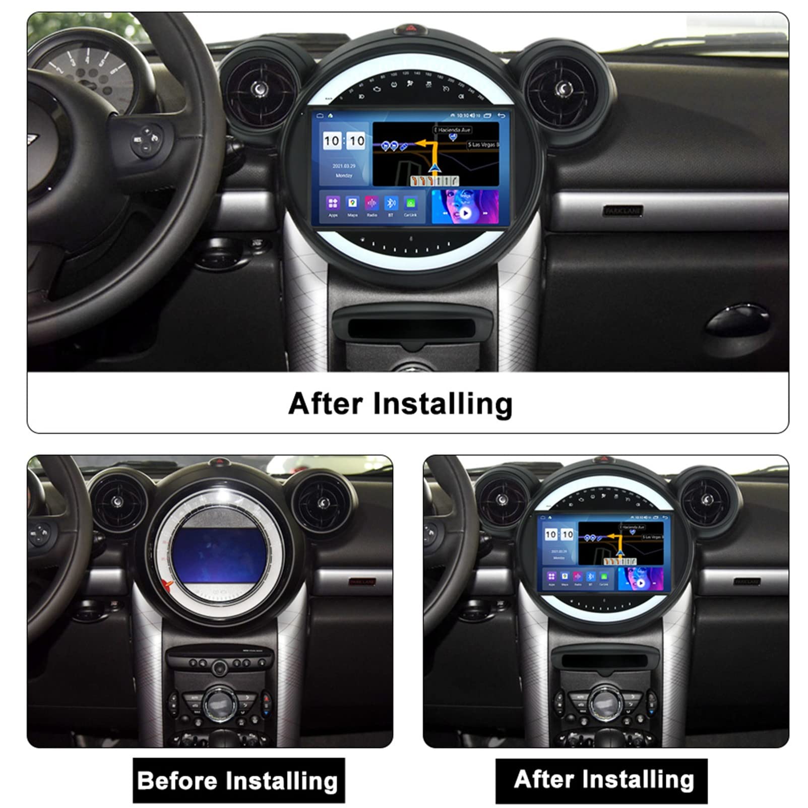 Amazon | Android 11 カーナビ BMW ミニクーパーカントリーマンR60 R61