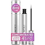 NYK1 CONCENTRATED Lash Serum For Eyelash Growth (XL - 8ml) LashForce Eyelash Serum To Grow Lashes Longer And Thicker - Eye Lash Enhancing Formula With Easy Application And Long Lasting Results