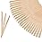 Mibly 200 Pcs Wooden Wax Sticks - Eyebrow, Lip, Nose Small Waxing Applicator Sticks for Hair Removal and Smooth Skin - Spa and Home Usage