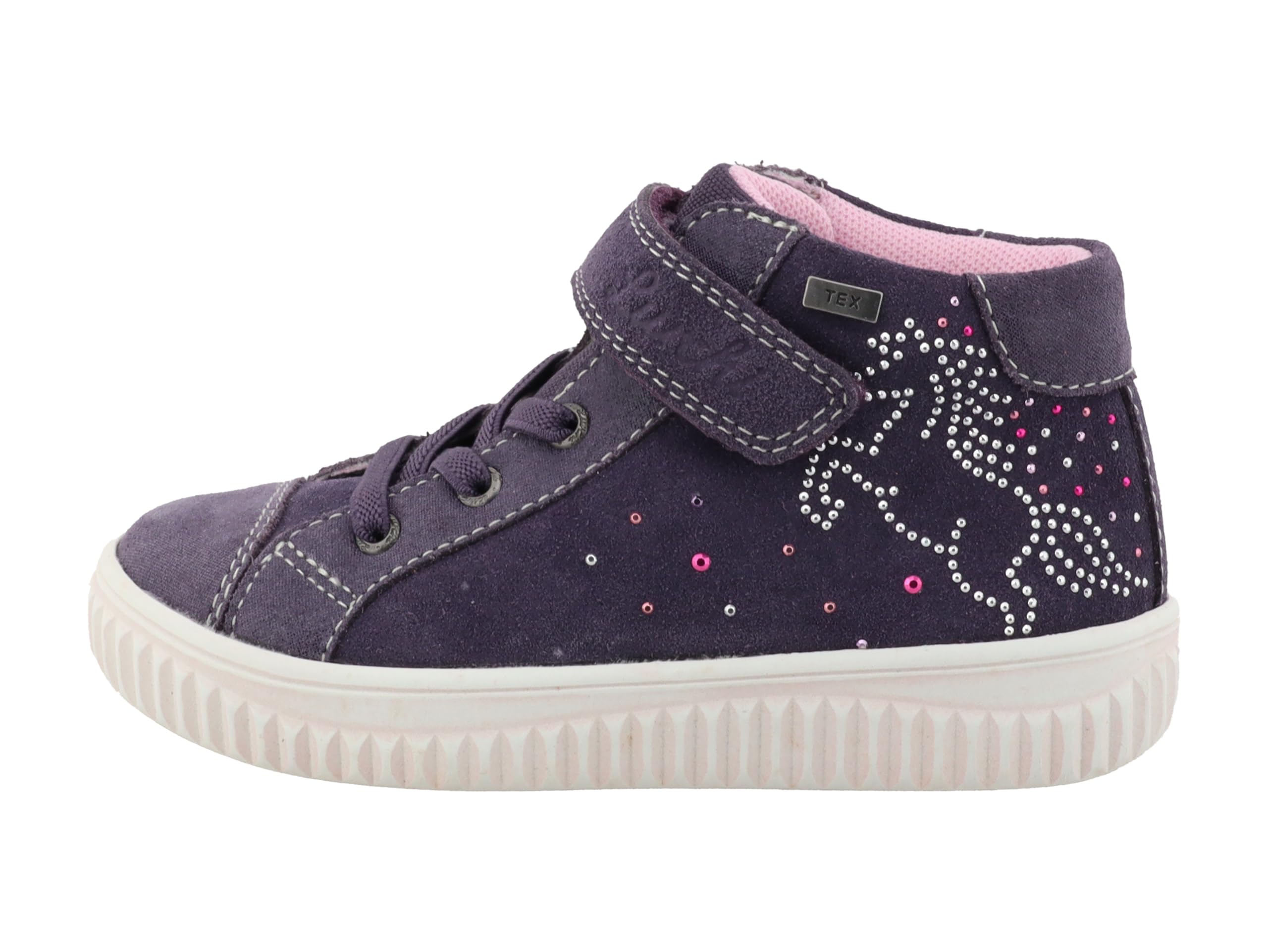 Lurchi 95L1033002 Sneaker, Purple, 11 UK Child