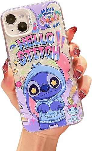 Funda para iPhone 15, bonita funda de teléfono con diseño de concha de nacarado y lustre, a prueba de golpes, funda protectora rígida para mujeres y