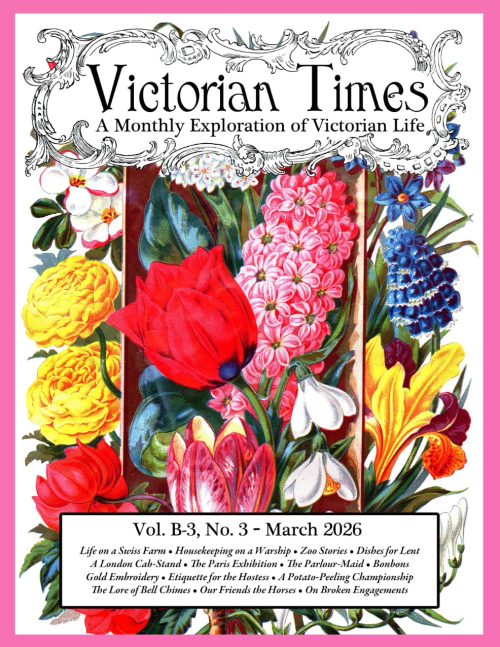 Victorian Times, Vol. B-3 No. 3 – March 2026: A Monthly Exploration of Victorian Life