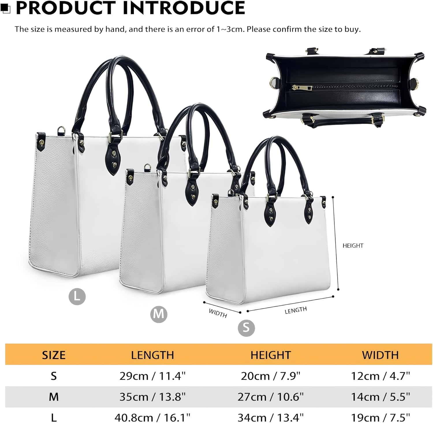 Christian Personalized Leather Handbag – Custom Name Women's Bag, Mother's Day, Birthday, Christmas Gift