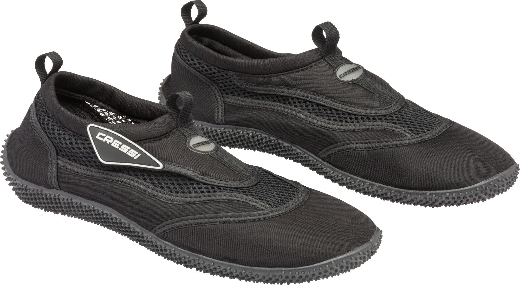 Cressi Unisex Reef Water Shoes, Black, EU 39-UK 6.5