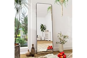 BEAUTYPEAK Floor Mirror 59"x16": Sleek and Versatile Full Length Mirror for Modern Living