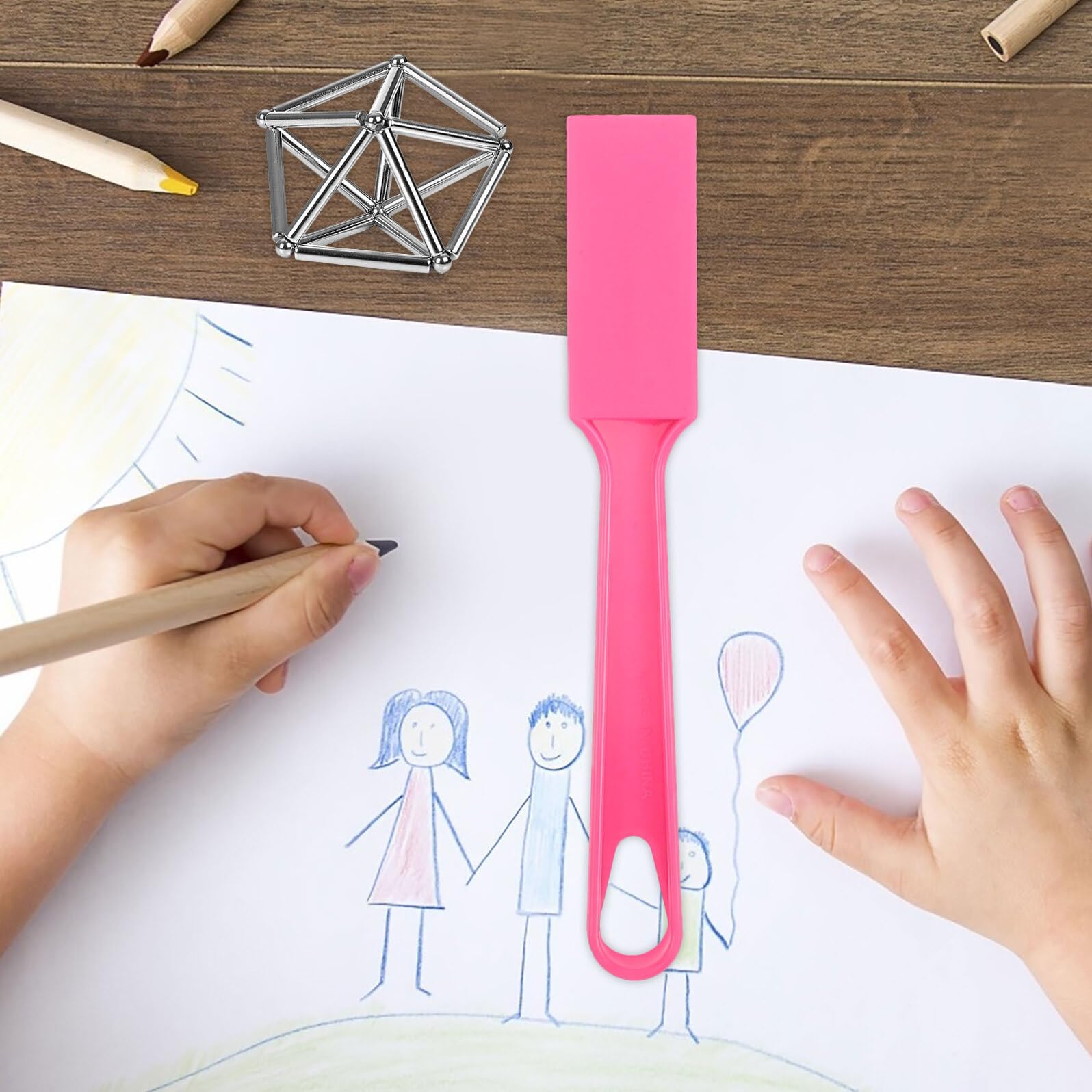 Milisten 7 pezzi Bastoncini Magnetici Bingo per Attività Educative e Giochi di Gruppo Plastica Sicura per Classi e Famiglie
