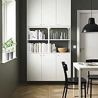 Vista 6 de knobelite 20 Pack Kitchen Cabinet Knobs, Brushed Satin Nickel Dresser Knobs Zinc Alloy Drawer Knobs for Bedroom Cabinets Bathroom Kitchen Cupboard