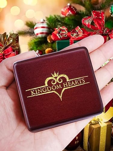 Miniatura 3 de Sinzyo Caja de música vintage para regalo de cumpleaños, día de San Valentín, Navidad (caja roja vino)