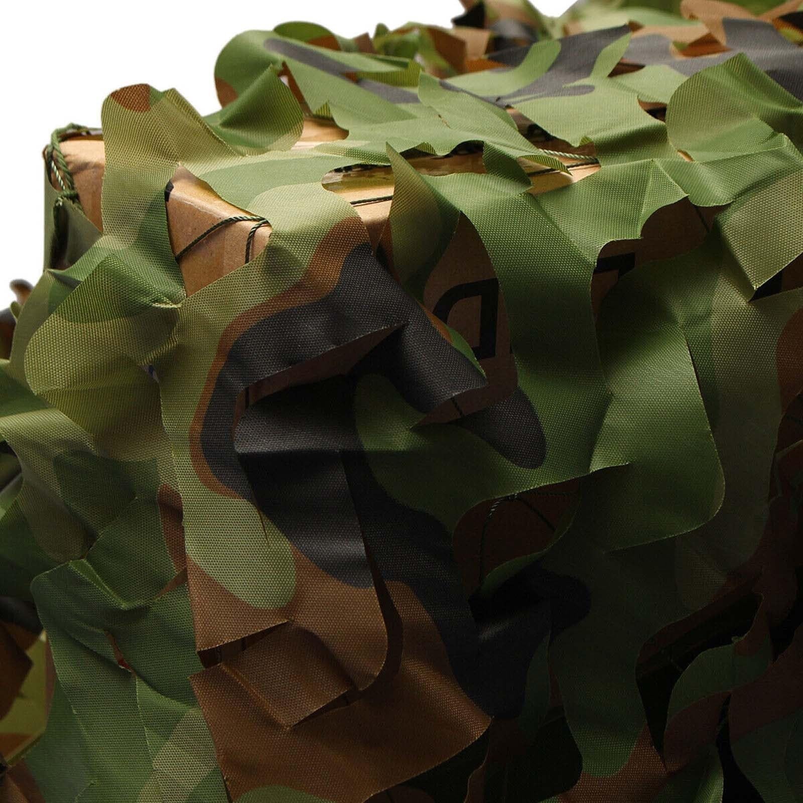 Camouflagenet Zonnescherm, Camouflagenet Jacht, Militaire Decoratie, Schaduwnet 2M 3M 4M 5M 8M 10M, Verschillende Maten, Wit,2x3m(6.6 * 9.8ft