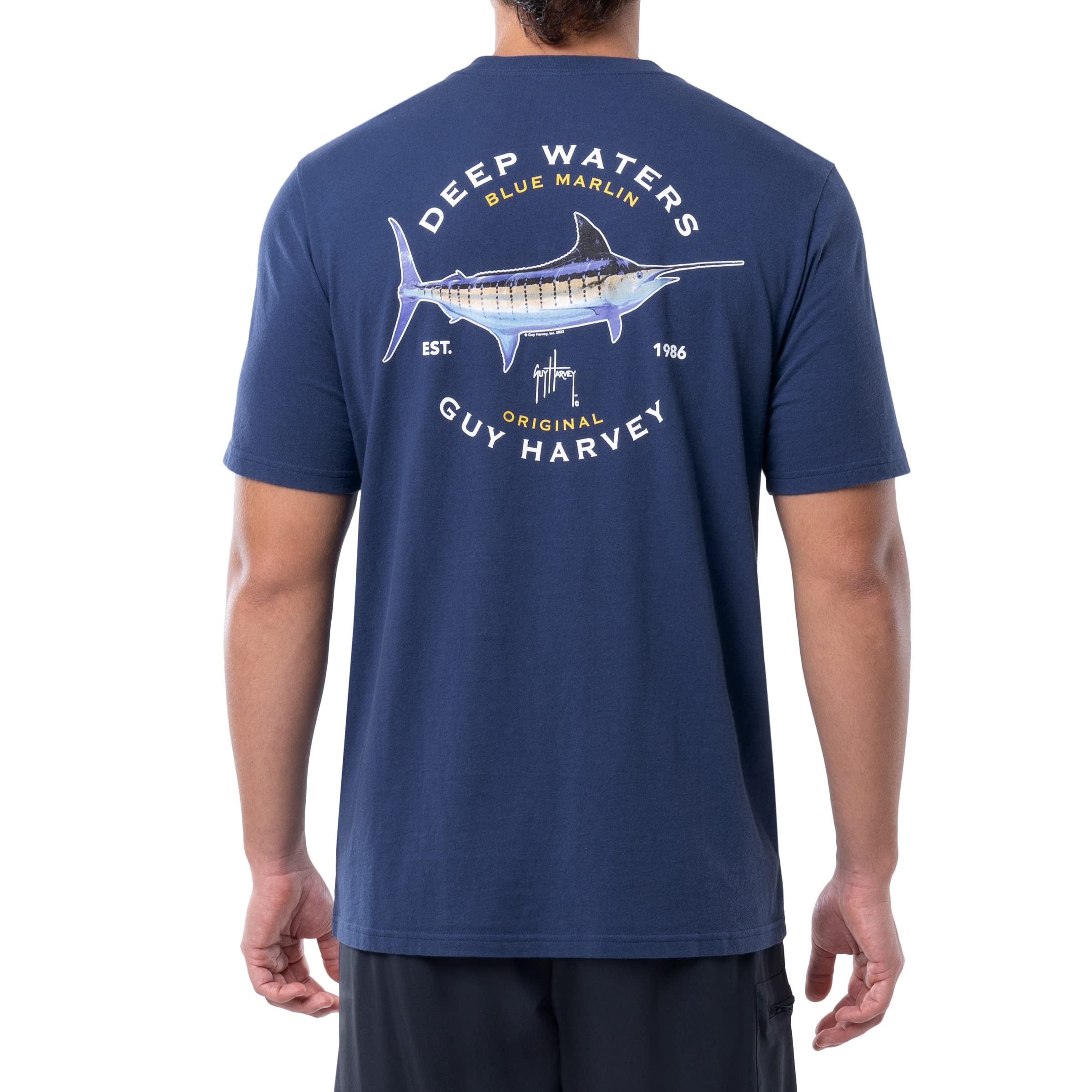 Guy HarveyMen’s Billfish Collection Short Sleeve T-Shirt