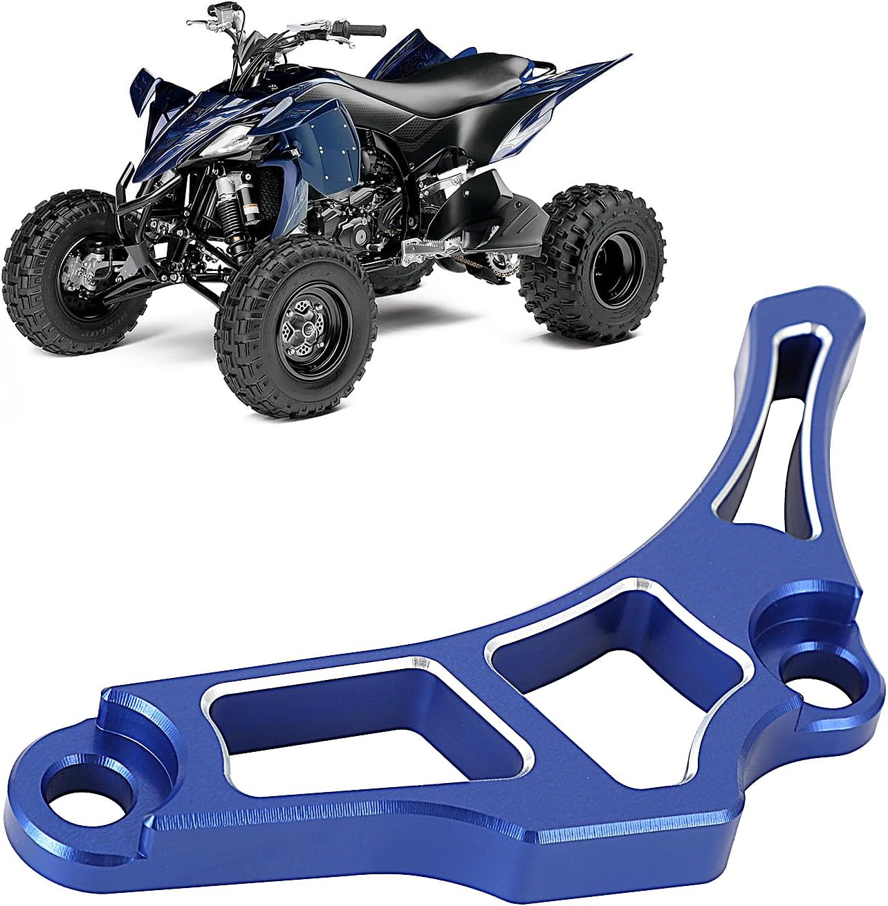 ATV Case Saver Engine Case Guard CNC for YFZ450 2004-2013 YFZ YFZ450W YFZ450V YFZ450SP YFZ450SP2 YFZ450SE YFZ450SE2 YFZ450LE Blue