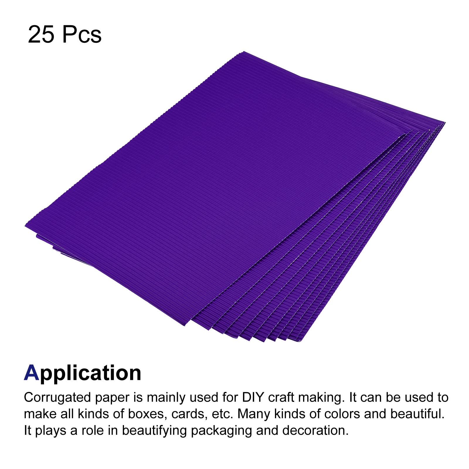 BONHEUR Papier　0504 Amazon.com : MECCANIXITY Corrugated Paper Sheets 25pcs 11.8-inch x
