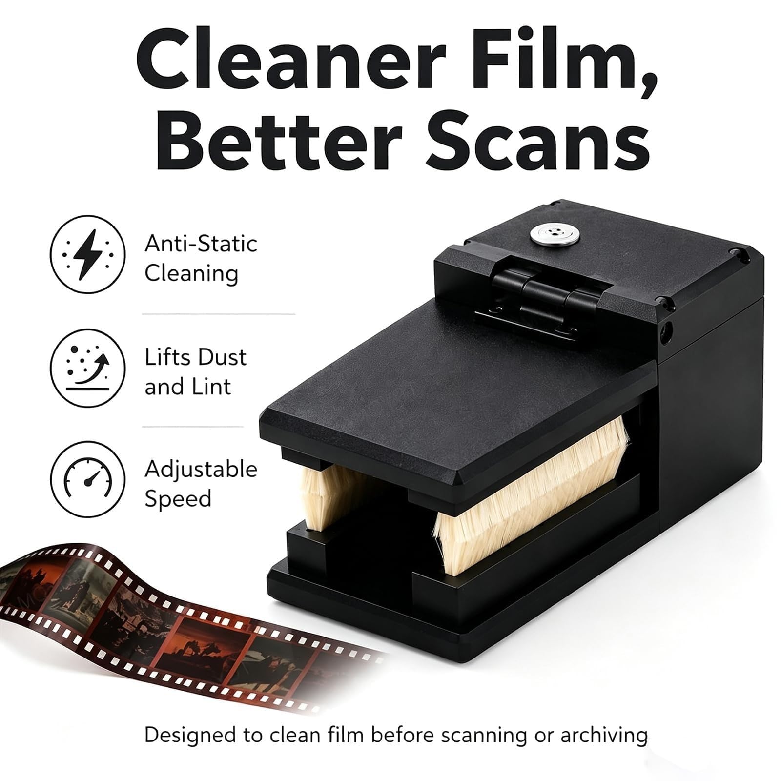 Nettoyeur de poussière pour négatifs de Film pour Film 135/120