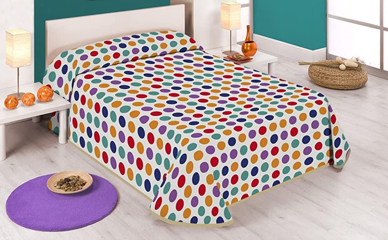 Sabanalia Spoty Printed Quilt, 260 x 280