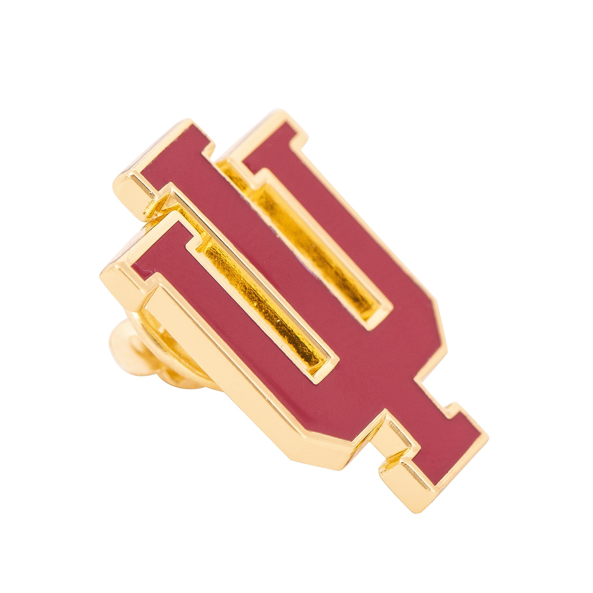 Desert Cactus Indiana University Lapel Pins Hoosiers Bloomington Logo Enamel Made of Metal (Pin A)