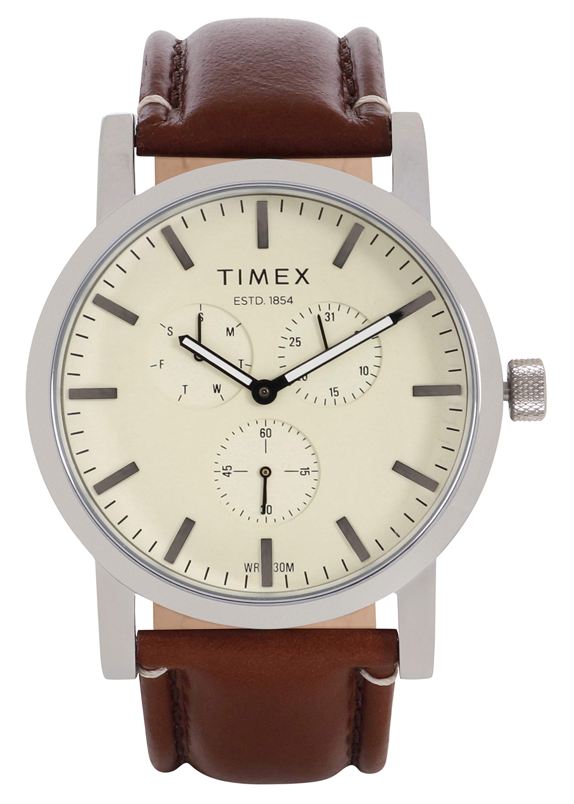 Timex Analog Beige Dial Mens Watch-TWEG16608 (B07QS9JBWX) Amazon Price History, Amazon Price Tracker