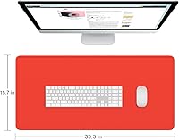 Vista 167 de Dapesuom Alfombrilla grande para mouse, alfombrilla de mouse para juegos extendida con bordes cosidos, alfombrillas de escritorio de tamaño completo