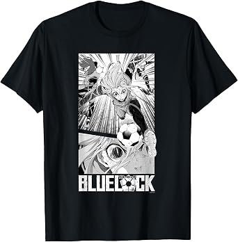 Blue Lock Hyoma Chigiri Running Through Big Chest Portrait T-Shirt