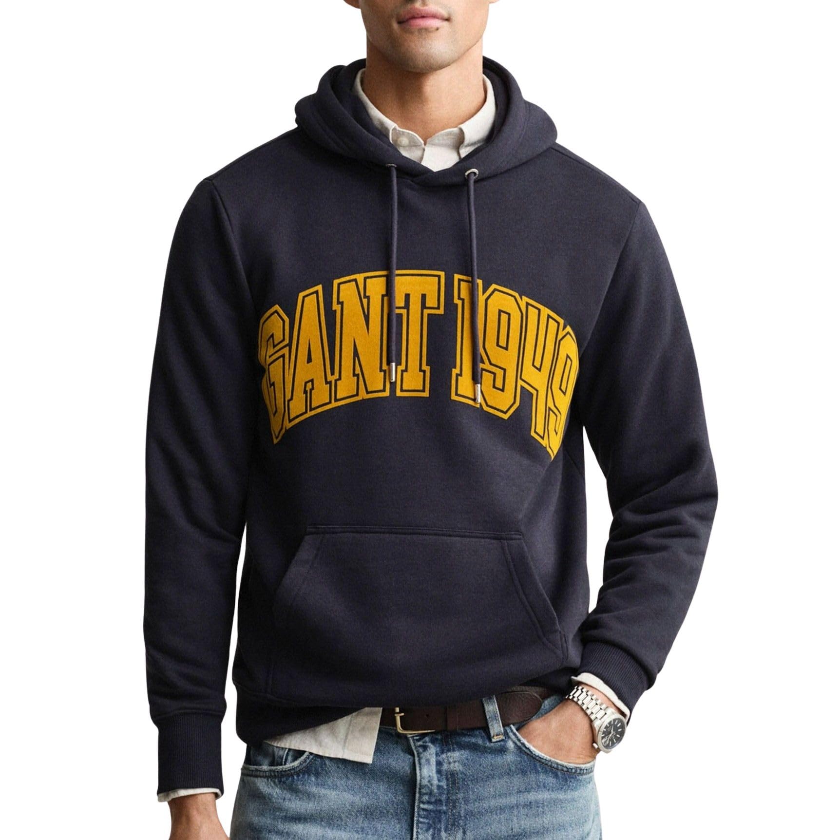Gant Herren Graphic Hoodie Kapuzenpullover (1er Pack)