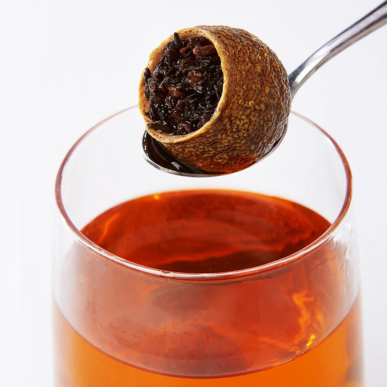 Herbata Puer ze skórką pomarańczy, 65g Herbata Puer ze skórką pomarańczy Chińska herbata Yunnan Pu Erh do codziennego użytku w akademiku biura herbaciarni