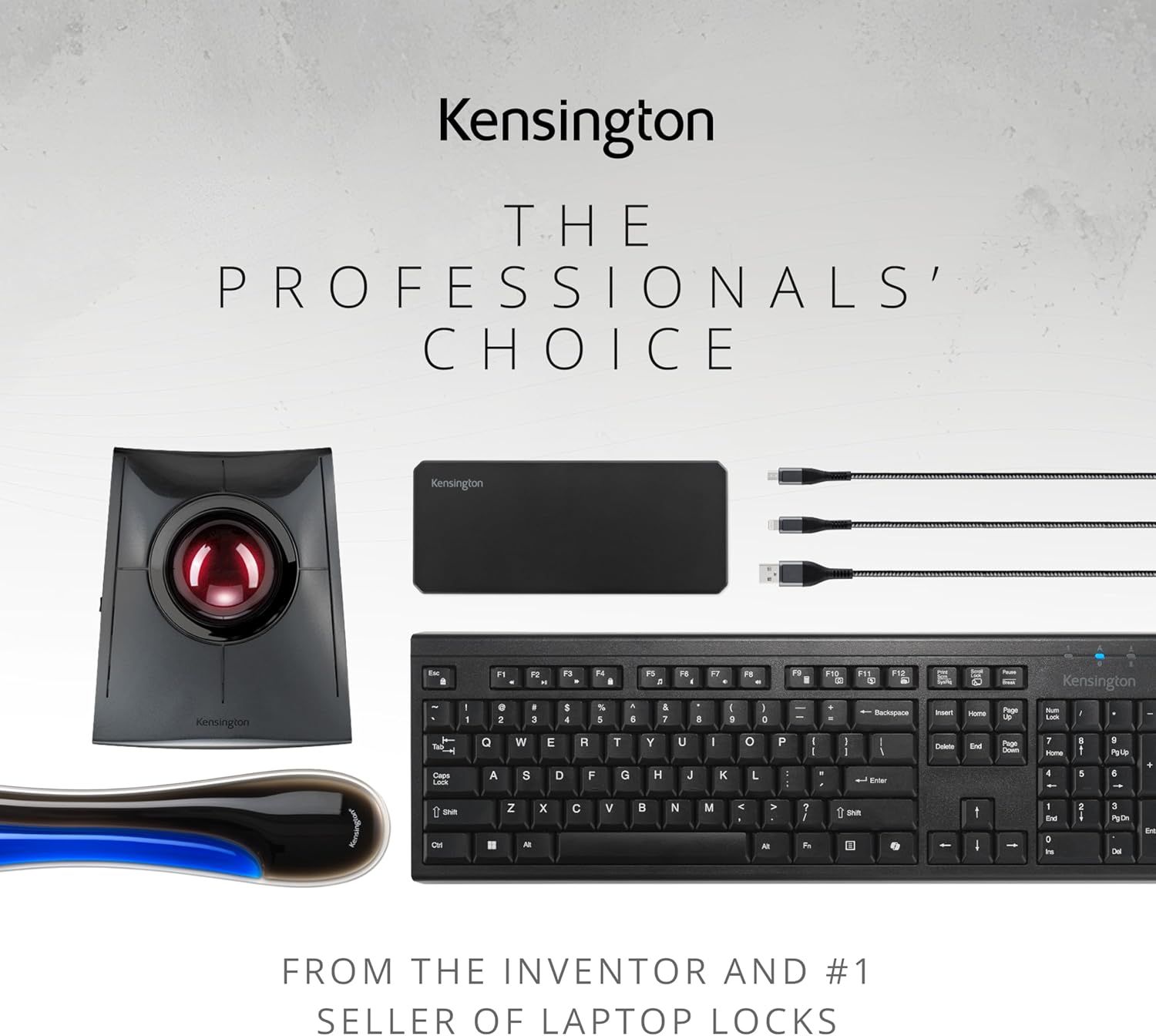 Kensington PortLock Combination Lock for Dell XPS14 and XPS16 laptops - USB-C, Anti-Theft Carbon Steel Security Cable, 4-Number Resettable Combination Code (K64548WW) Black