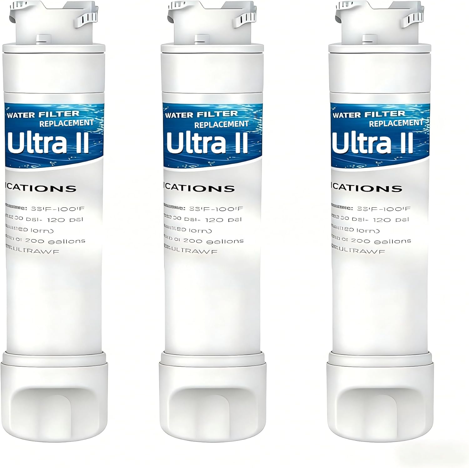 Water Filter Replacement Compatible with Рurе Sоurсе Ultra 2, EWF02, 012505454226, 4562222 Water Filter Pack of 3