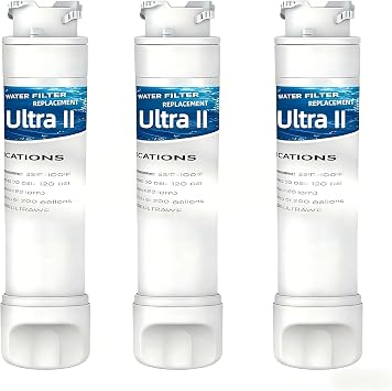 Water Filter Replacement Compatible with ur Sur Ultra 2, EWF02, 012505454226, 4562222 Water Filter Pack of 3