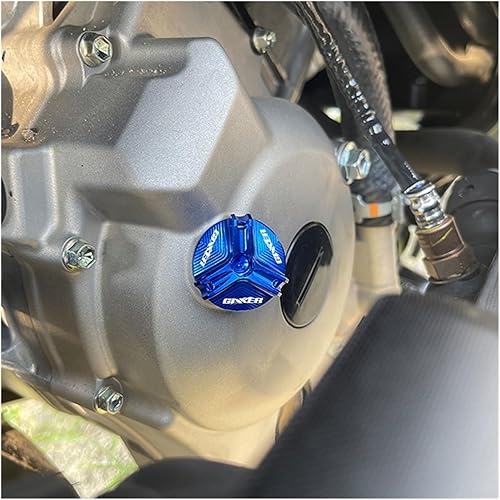 Miniatura 2 de Piezas de repuesto para Suzuki GIXXER 250 SF 150 125 2018-2023 Tapón de drenaje de motocicleta Tapa del motor Tapa del depósito de líquido de freno