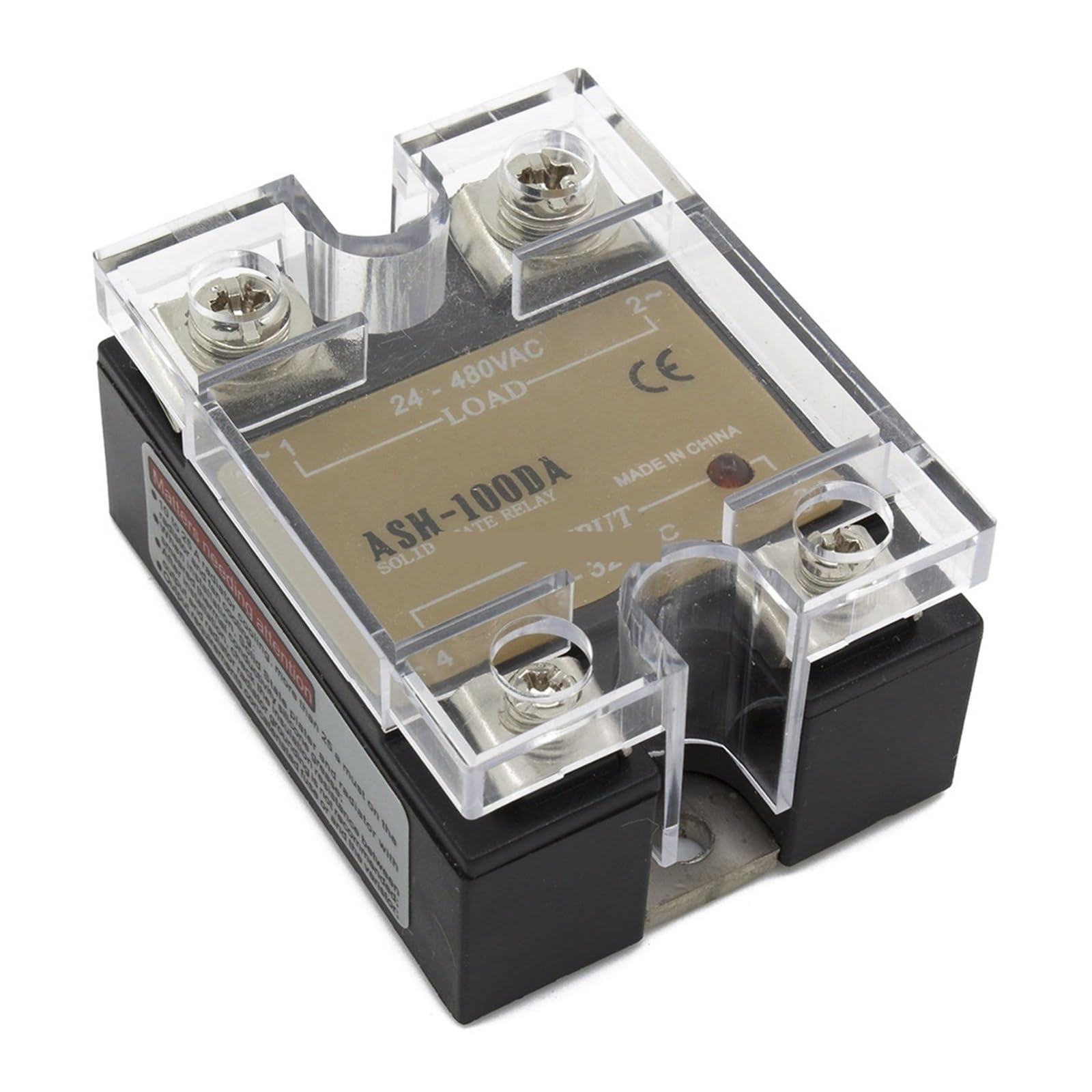 ASH-100DA single phase DC to AC 100A 480VAC solid state relay 100DA