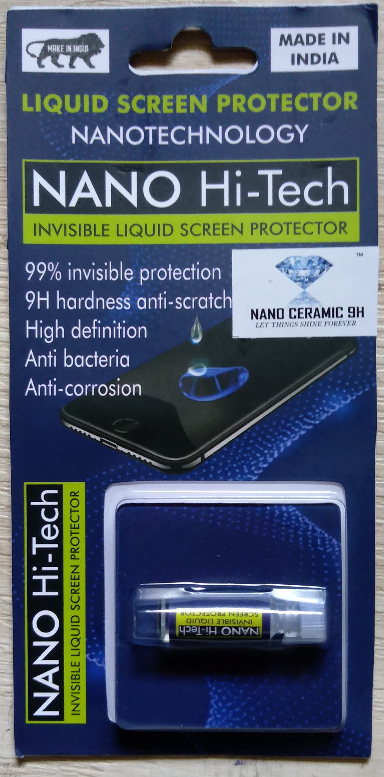 Nano Hi Tech Liquid Screen Protector, Transparent