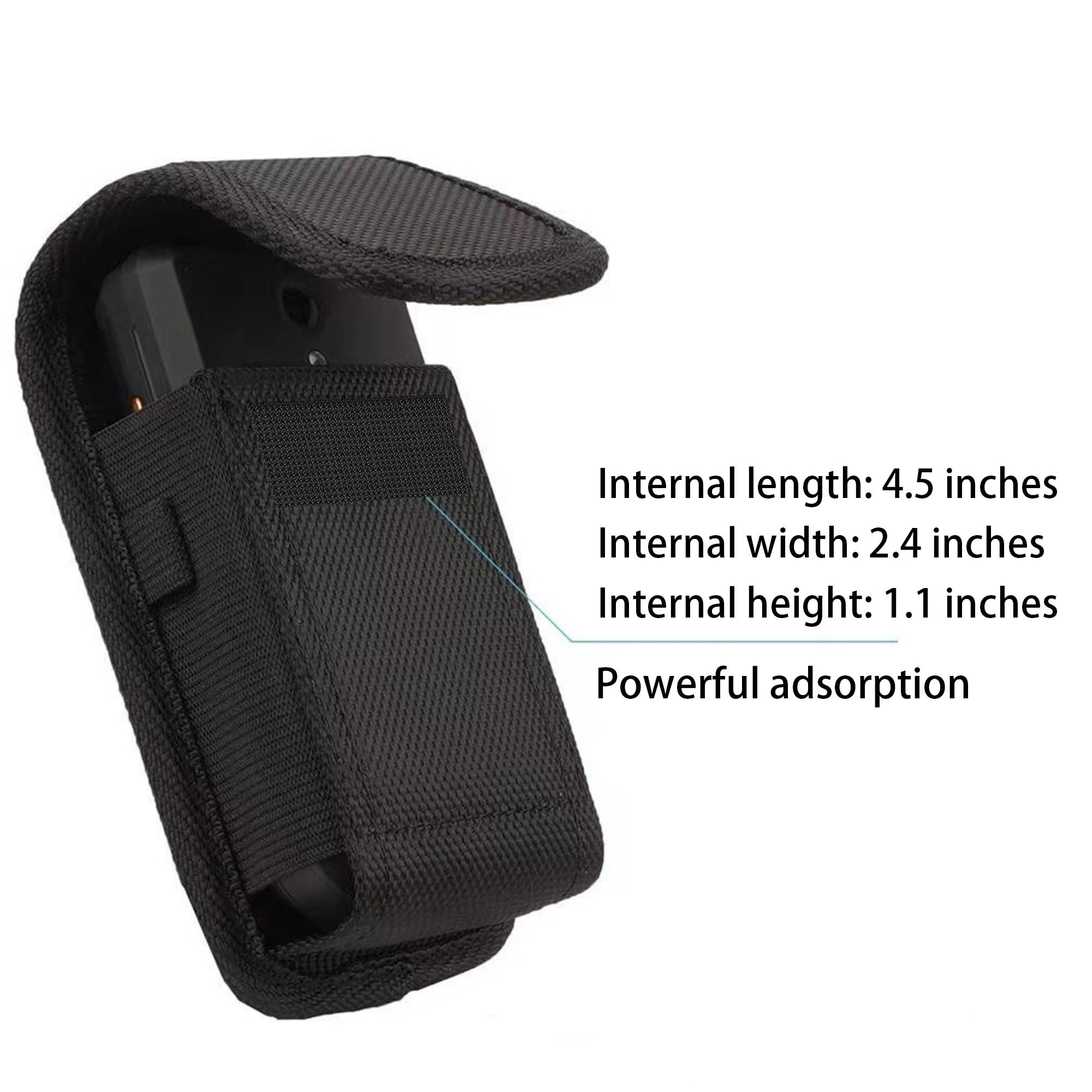 Flip Phone Case,with Belt Loop Clip Closure Oxford Cloth Case for Alcatel Go,MyFlip, TCL Flip 3, Blu Cingular Flex 2, Consumer Cellular IRIS, Nokia 2720 2760 2780,Oxford Cloth