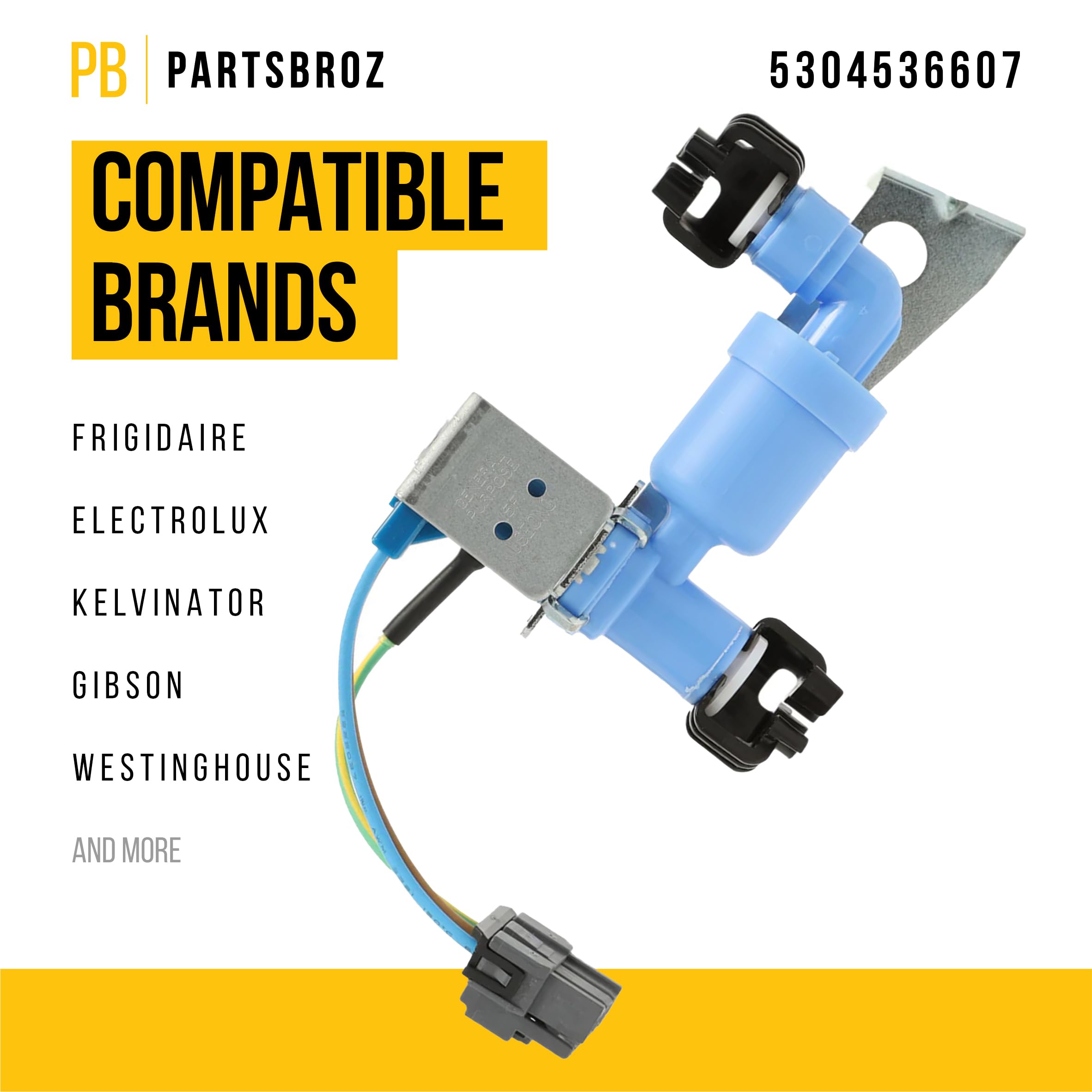 Amazon.com: PartsBroz 5304536607 Water Valve - Compatible With