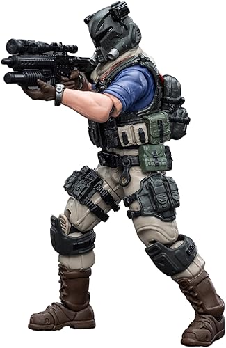 Miniatura 2 de JOYTOY 118 Figuras de acción anuales del paquete de promoción del constructor del ejército figura 11 modelos de colección de anime