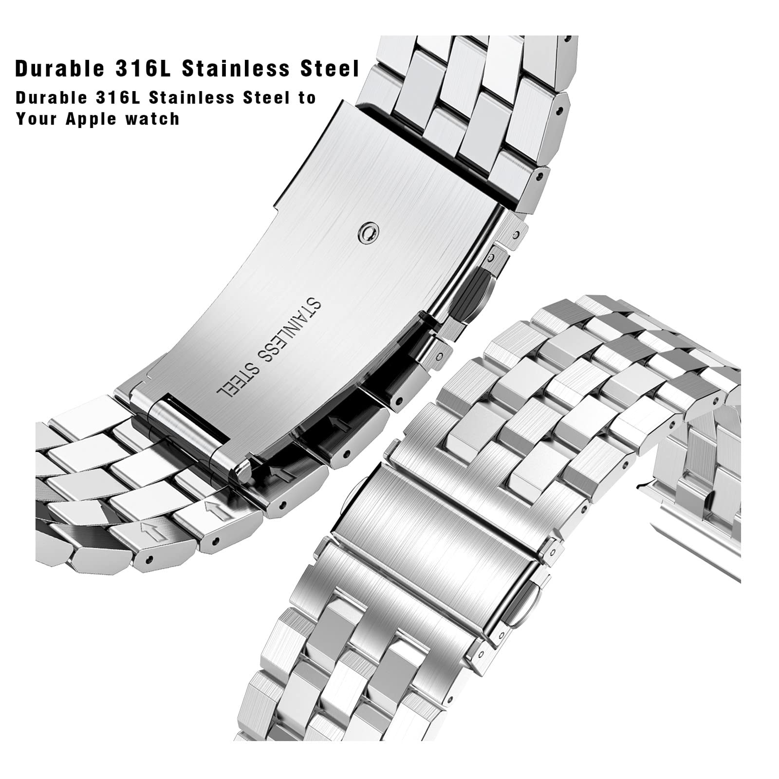 HASLFM Apple Watch Straps Compatible for Apple Watch 44m(Series 6/5/4/SE) - Image 3